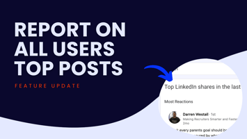 Report on users top posts