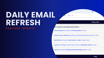 Daily email refresh